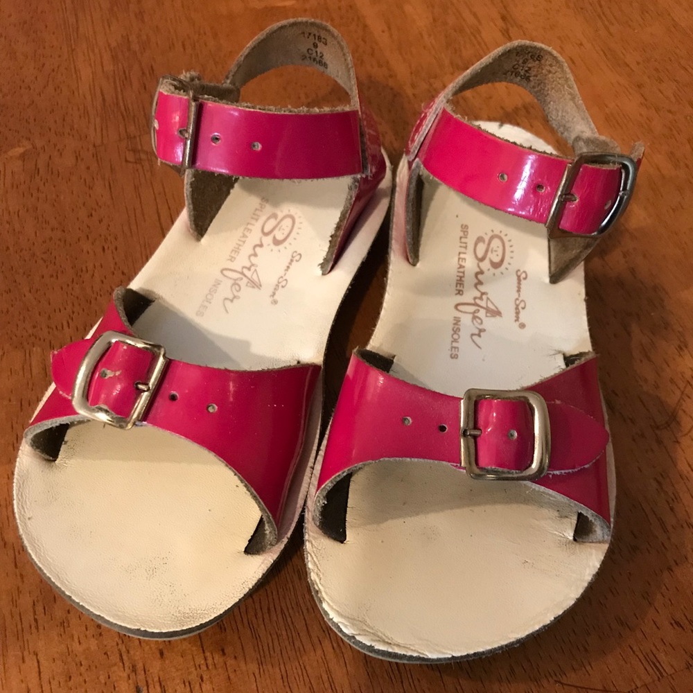 Sun-San Surfer Saltwater Sandals / Size 9